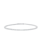 Crislu Brazalete Flex Acabado en Platinum Puro