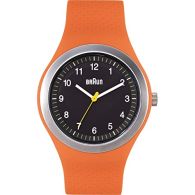 Braun Orange Sports Chronograph Watch