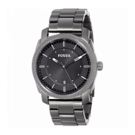 Fossil Machine Gunmetal Stainless Steel Watch 