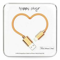 Happy Plugs Lightning to USB Charge/Sync Cable 2.0m - Rose Gold