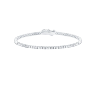Crislu Classic Brillant Tennis Bracelet Platinum 