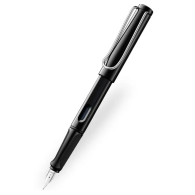 Lamy Germany Safari Fntn Pen Shiny Black Medium