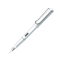 Lamy Germany Safari Fuente Pen White Medium